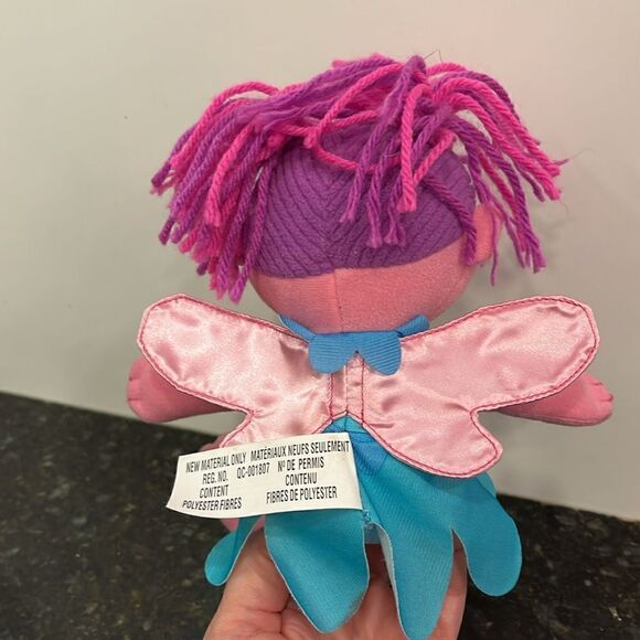 Sesame Street Abby Cadabby Mini Plush Doll 2013 Hasbro Pink Fairy - Picture 3 of 6